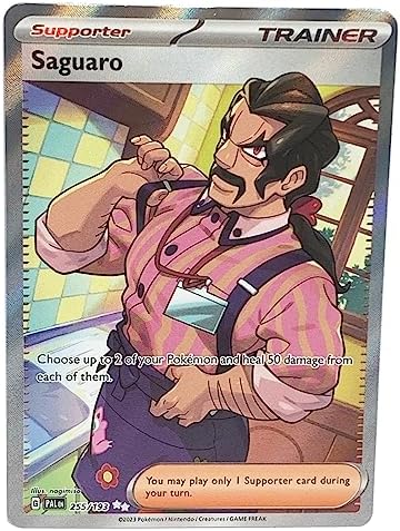 Pokemon - Saguaro 255193 - Paldea Evolved - Full Art Card