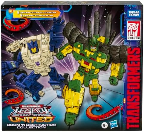 Transformers Legacy United Doom 'n Destruction Collection Bludgeon Rukus Mayhem Attack