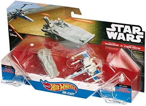 Hot Wheels Star Wars The Force Awakens First Order Transporter vs. X-Wing Fighter