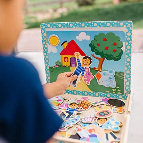 Melissa & Doug Melissa Doug Blue's Clues You Wooden Magnetic Picture Game 48 Pieces