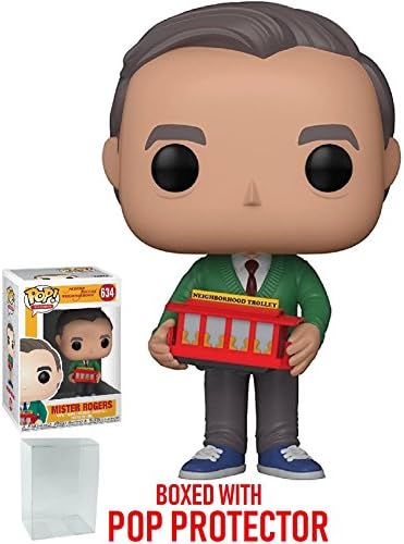 Funko Pop Mister Rogers Neighborhood - Mr. Rogers Vinyl Figure Bundled with Compatible