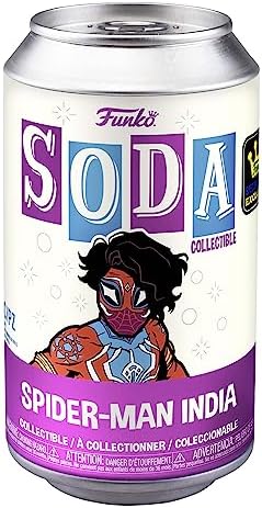 FUNKO VINYL SODA Spider-Man Across the Spider-Verse - Spider-Man India Styles May Vary