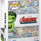 Funko Pop Enamel Pin The Avengers Earth's Mightiest Heroes - 60th Anniversary Hulk with Enamel Pin - Marvel Comics - Amazon - Collectable Vinyl Figure