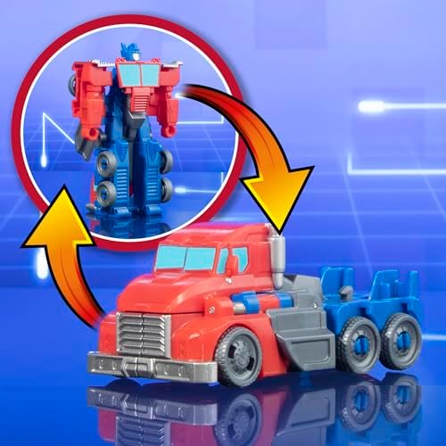 Hasbro Transformers 1-Step Flip Heroes 3-Pack 4-Inch Wheeljack Bumblebee and Optimus