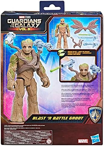 Marvel Titan Hero Series Guardians of The Galaxy Vol. 3 Deluxe Blast 'N Battle Groot