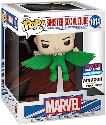 Funko Pop Deluxe Marvel Sinister 6 - Vulture Amazon Excusive Figure 2 of 7 - Marvel Comics - Amazon - Collectable Vinyl Figure