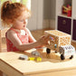Melissa & Doug Melissa Doug Animal Rescue Shape-Sorting Truck - Wooden Toy With 7 Animals and 2 Play Figures -Vehicle