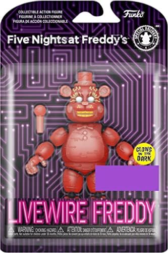 Funko Five Nights at Freddy's Livewire Freddy Action Figure Plush Livewire Freddy Figure