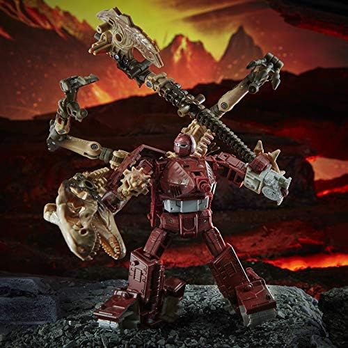 Transformers Generations War for Cybertron Kingdom Deluxe WFC-K7 Paleotrex Fossilizer