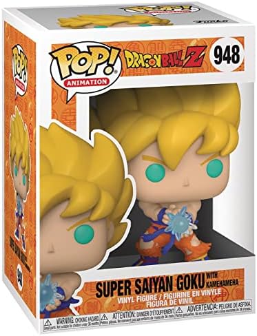 Funko POP Dragon Ball Z - Super Saiyan Goku with Kamehameha Wave Funko Pop Vinyl Figure