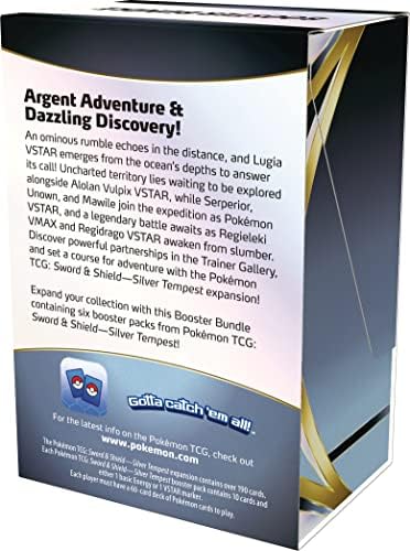 Pokemon TCG Sword Shield Silver Tempest Booster Bundle