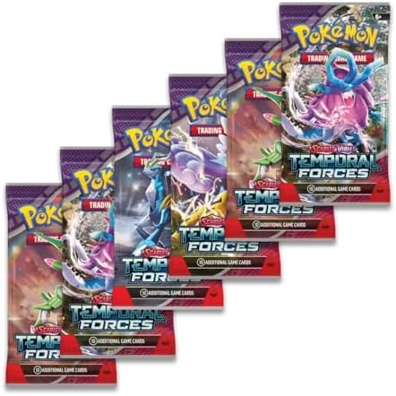 Pokemon TCG Scarlet and Violet Temporal Forces Booster Bundle