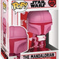 Funko Star Wars Valentines - Mandalorian Din Djarrin Funko Pop Vinyl Figure Bundled with