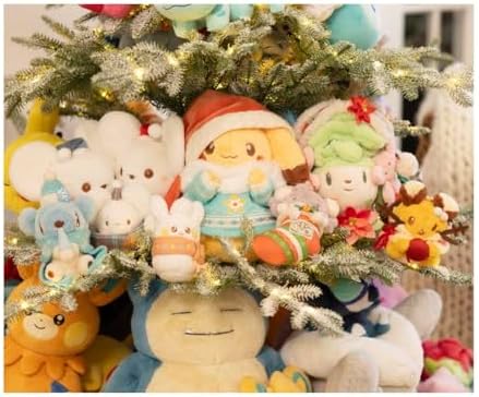 Pokemon Center Pawmi Pokemon Holiday Plush Key Chain