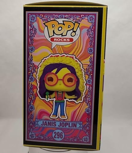 Funko Pop Janis Joplin Blacklight Shop x Fun on The Run 2023