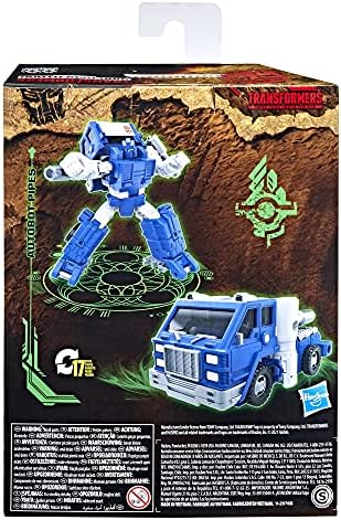 Transformers Generations War for Cybertron Kingdom Deluxe WFC-K32 Autobot Pipes Action