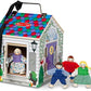 Melissa & Doug Melissa Doug Take-Along Wooden Doorbell Doll