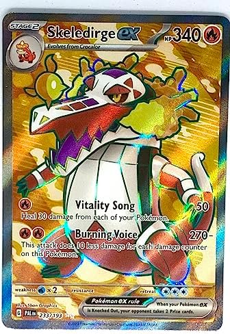 Pokemon - Skeledirge ex 233193 - Paldea Evolved - Full Art Ultra Rare Card