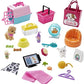 Barbie Doll Playset Pet Boutique with 4 Pets Color-Change Grooming Feature 20 Themed