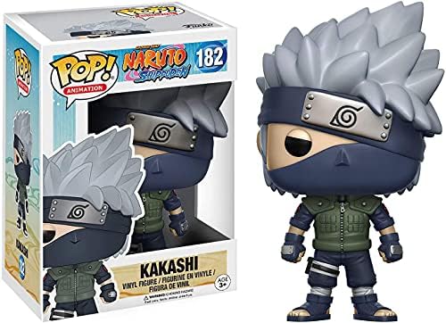 Funko Naruto Shippuden - Kakashi Funko Pop Vinyl Figure Bundled with Compatible Pop Box