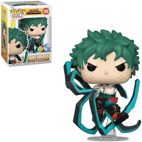 Funko Pop Animation My Hero Academia - Deku Blackwhip Glow-in-The-Dark PX Vinyl Figure