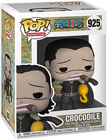 Funko POP One Piece - Crocodile Funko Pop Vinyl Figure Bundled with Compatible Pop Box