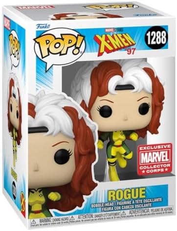 Funko POP Funko Marvel Collector Corps X-Men '97 Rogue 1288 wAcrylic Case