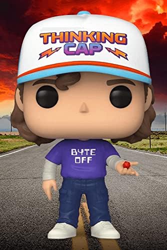 Funko POP Television Stranger Things Dustin Byte Off Pop Figure