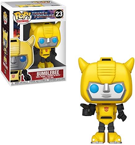 Funko Bumblebee Pop 23 Retro Transformers Vinyl Figure Bundled with EcoTek Protector to