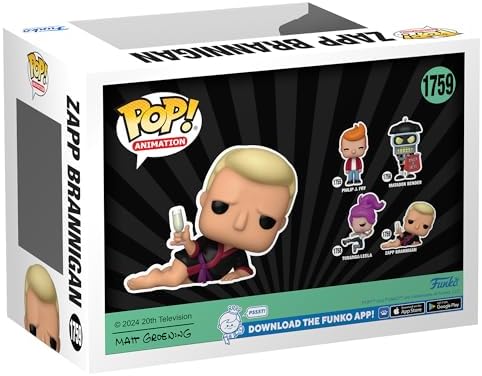 Funko POP TV Futurama - Zapp Brannigan - Collectable Vinyl Figure