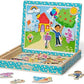 Melissa & Doug Melissa Doug Blue's Clues You Wooden Magnetic Picture Game 48 Pieces