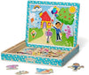 Melissa & Doug Melissa Doug Blue's Clues You Wooden Magnetic Picture Game 48 Pieces