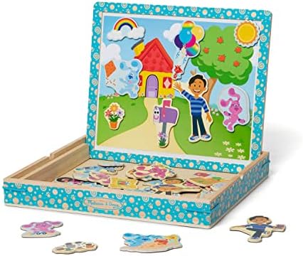 Melissa & Doug Melissa Doug Blue's Clues You Wooden Magnetic Picture Game 48 Pieces