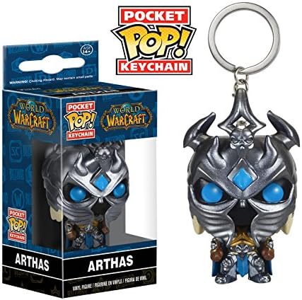 Funko POP Keychain World of Warcraft - Arthas Action Figure
