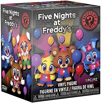 Funko Mystery Mini - Five Nights at Freddy's FNAF Security Breach - 1 of 12 to Collect - Styles Vary - Five Nights at Freddy's - Collectable Vinyl Figure