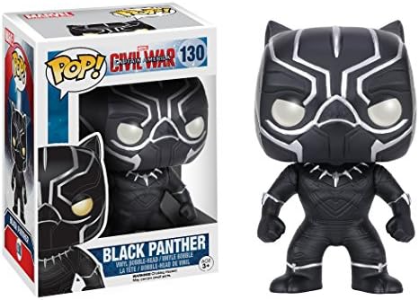 Funko POP Marvel Captain America 3 Civil War Action Figure - Black Panther