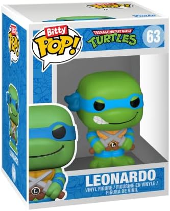 Funko Bitty POP Teenage Mutant Ninja Turtles TMNT - Leonardo 4-Pack - Leonardo