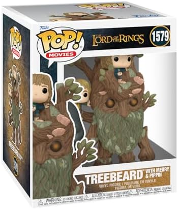 Funko POP Super Lord of The Rings - Pippin Took - Treebeard with Merry Pippin - Collectable Vinyl Figure