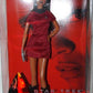Barbie Star Trek Lt. Uhura AA Red Black Dress Lovely