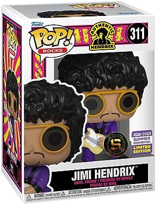 Funko Jimi Hendrix POP Jimi Hendrix in Purple Suit SDCC 2023 Shared