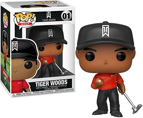 Funko Pop Golf Tiger Woods Red Shirt