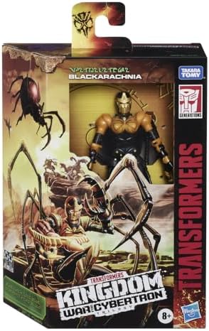 Transformers Generations War for Cybertron Kingdom Deluxe WFC-K5 Blackarachnia Action