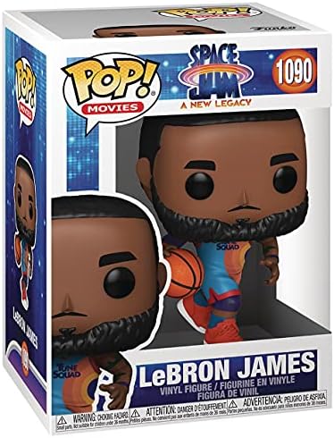 Funko Pop Movies Space Jam A New Legacy - Lebron James Dribbling Vinyl Figure 1090