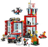 LEGO City Fire Station 60215 Fire Rescue Tower Building Set with Emergency Vehicle Toys; (509 Pieces)