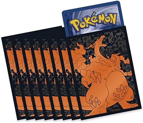 Pokemon Champions Path Gigantamax Charizard Sleeves 65 ct Standard Size