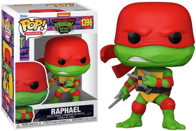 Funko TMNT Mutant Mayhem Protector Teenage Mutant Ninja Turtles Pop Movies Vinyl Figure