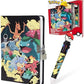 Pokemon Notebook Set for Teens Diary with Lock or Journal Pen Set Anime GiftsNotebookSet
