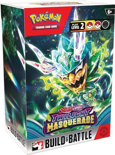 POKEMON TCG SCARLET AND VIOLET TWILIGHT MASQUERADE BUILD AND BATTLE