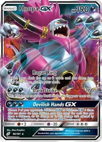 Pokemon - Hoopa GX - 96181 - Team Up - Ultra Rare
