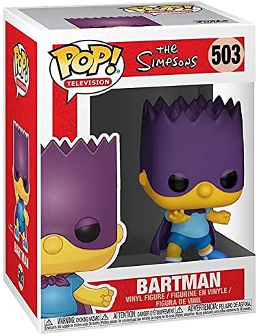 Funko The Simpsons Bart Simpson - Bartman Pop Vinyl Figure Bundled with Compatible Box